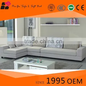 Top Quality Modern Fabric Leisure Style Sectional Sofa Set for Living Room thumbnail-1