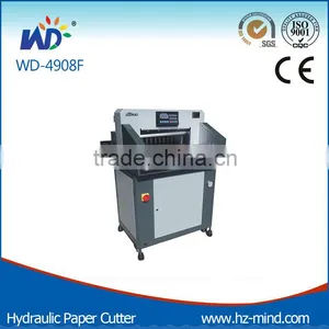 Hydraulic Program Contro Paper Cutting Machine WD-4908F With 8cm thumbnail-1