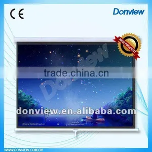 Donview Manual Projection Screen/Manual Self-lock Projector Screen thumbnail-1