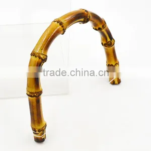 Wooden Handle Resin Handle Bag Part Wholesale China U Type Experiment Bamboo Handle thumbnail-3
