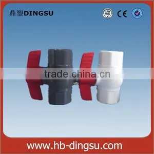 Hot Selling OEM /Cheap Socket(thread)plastic PVC Ball Valve thumbnail-3