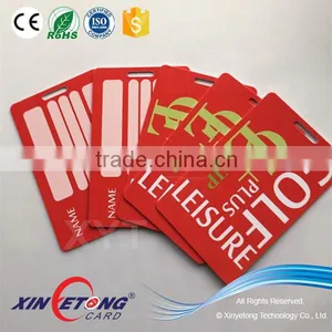 Customize Plastic Punch Laggage Tag Card thumbnail-1
