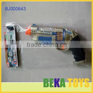 Kids Toy Gun Plastic Electric Toy Gun Bullet Safe Shock Space Gun Laser Gun Toy thumbnail-1