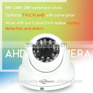 Vitevision Rotating Dome Surveillance Cameras Optional TVI CVI AHD CCTV Dome Camera Case thumbnail-1