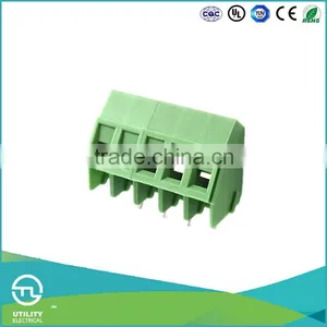 UTL Hot New Products For 2016 European Electrical Plastic PCB Screw Terminal Block Strips Connector 5mm thumbnail-2