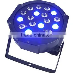 High Brightness Colorful Lighting Mini 18pcs 1W 4in1 RGBW LED Power Par Can Light thumbnail-4