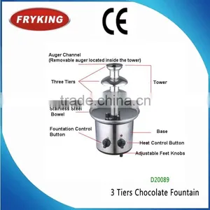 CE Hot Sell Chocolate Fountain Machine Best Price thumbnail-1