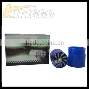 Aluminum Double Turbine Power Launcher Blue Color thumbnail-5