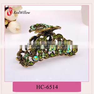Gold Supplier China Princess Flower Hair Claws thumbnail-1