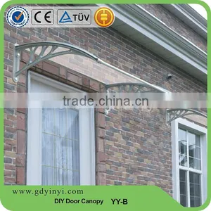 SILVER WING DIY Polycarbonate Door Canopy- Projection-800/1000mm thumbnail-1