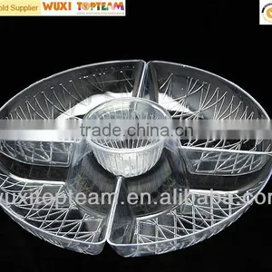 Plastic Round Tray Plastic Tray With Sections thumbnail-1