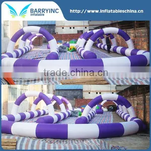 Outdoor Toys Inflatable Race Track Inflatable Zorb Ball Track for Sale thumbnail-1