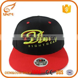 Custom Embroidered Design Your Own Short Bill Blank Snapback Caps thumbnail-2