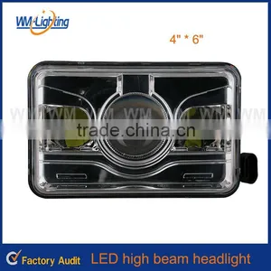 Emark Professional Standard Lamp New 4inch x 6inch Square Sealed Beam High Beam Led Headlight thumbnail-2