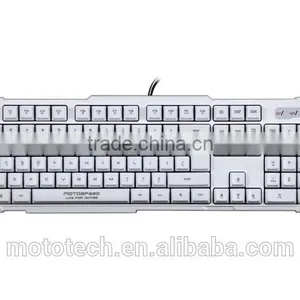 K82 Cherry MX Blue Switch Multi-media Wired USB Mechanical Gaming Keyboard thumbnail-2