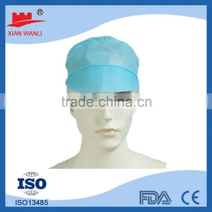 Medical Surgical Disposable Nonwoven Printed Disposable Snood Cap thumbnail-1