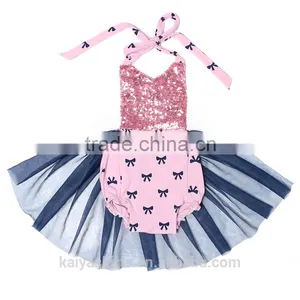 Wholesale Girls Newborn Baby Clothes Baby Romper thumbnail-6