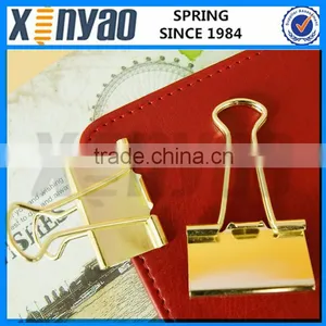 Good Quality Gold Color 32mm Binder Clip thumbnail-3