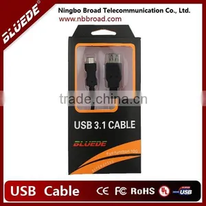 2015 New USB 3.1 Type C Male to A Female Cable thumbnail-1