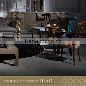 Luxury Piano Painting Wooden Tea Table High-end Furniture Manufacturer From China AT00-42 JL&C Furniture thumbnail-2