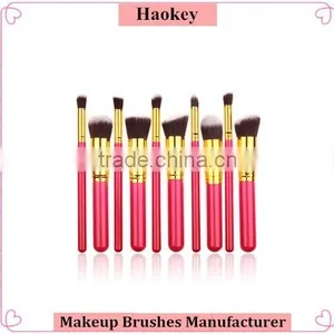 10Pcs Pro Makeup Blush Eyeshadow Blending Set Concealer Cosmetic Make Up Brushes Tool Eyeliner Lip Brushes thumbnail-1