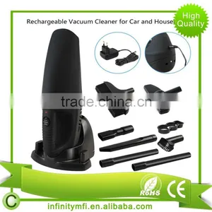 12V 80W Ni-CD Cordless Dust Buster Hand Vac Rechargeable Vacuum Cleaner thumbnail-1