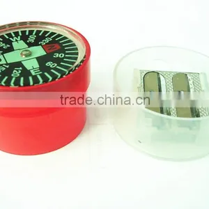 Plastic Funny Pencil Sharpener With Compass thumbnail-3