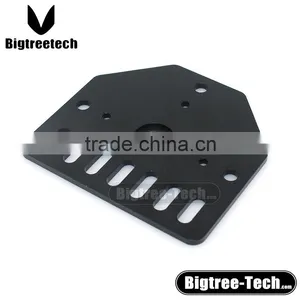 Black Color CNC&Kossel Threaded Rod Plate - NEMA 23 Stepper Motor for Openbuilds for V-Slot With 80*72*3mm 3D0271 thumbnail-1