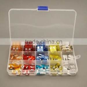 New 300pc MINI Blade Fuse Assortment Auto Car Motorcycle SUV FUSES Kit APM ATM thumbnail-1