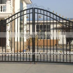 The Modern Europe Style Wrought Iron Gate thumbnail-1