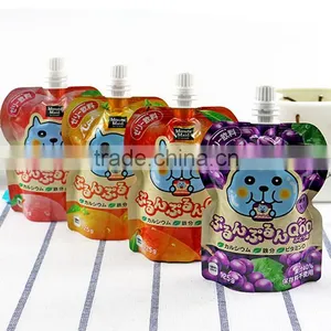 High Quality Plastic Beverag Pouch With Spout Packaging Bag thumbnail-1