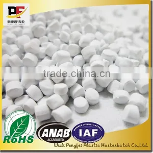 High-grade TiO2 White Masterbatch, Color Masterbatch for Film/injection Molding/house Ware/sheet/pipe, Master Batch Manufacturer thumbnail-1