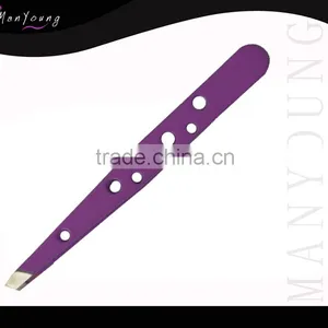 High Quality Stainless Steel Printed Eyebrow Tweezers thumbnail-1