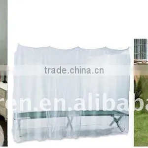 Military Green Square Mosquito Net thumbnail-1