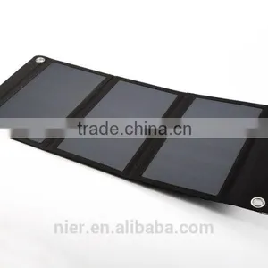 2016 High Efficiency Solar Pack Portable Solar Cells Bag 14 Watts Charge for Mobile Phones thumbnail-2