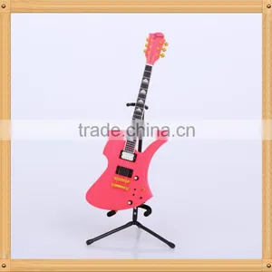 1/6 Mini Scale Electric Guitar Model for Collection, Oem Guitar Figurines thumbnail-1