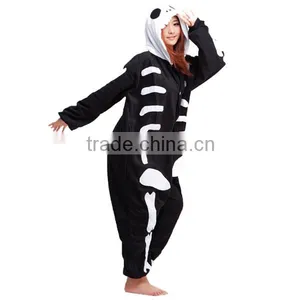 New Scary Skeleton Adult Animal Best Seller Full Body Party Costume thumbnail-1