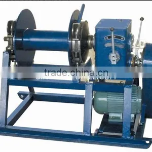 High Speed Drill Rig Parts , Hydraulic Electric Wireline Winch for Drilling thumbnail-2