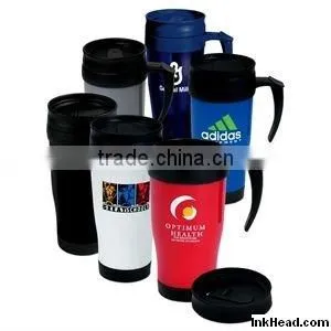 Double Wall Plastic Travel Mug thumbnail-1