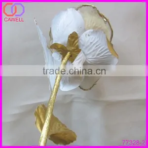 Artificial Gold Foil Rose thumbnail-3