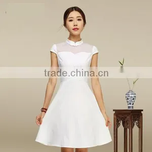 White Collar Small Pure and Fresh and Dress thumbnail-1