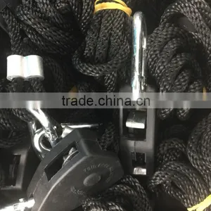 1/8" Reflector Hanger C/w Metal Gear & Metal Crimps on Rope thumbnail-4
