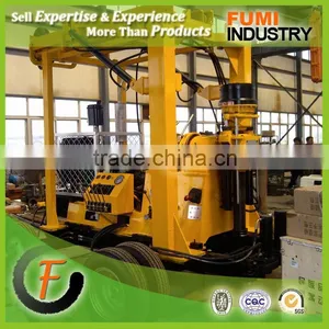 Full Hydraulic Portable Trailer Mounted Water Well Drilling Rig thumbnail-5