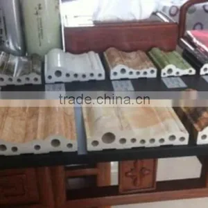 PVC Marble Skirting Production Line,PVC Fuax Marble Profile Making Machine thumbnail-6