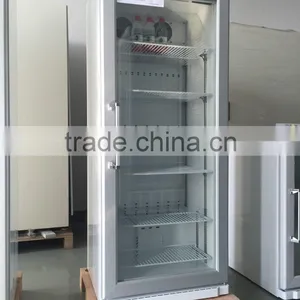 260L Glass Door 2 to 8 Pharmacy Refrigerator , Laboratory Refrigerator , Medical Refrigerator thumbnail-1