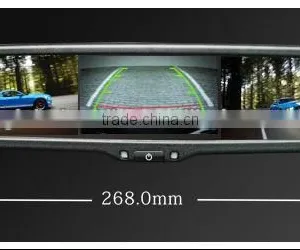 Multiple Display Mirror- Car Backup Camera Display Rearview Mirror With Three LCD Monitors for Trucks thumbnail-1