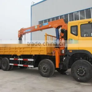 Mini Telescopic Crane on Truck, SQ8S4, Truck Mounted Crane With Hydraulic Boom thumbnail-1