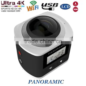 Panoramic WiFi Sport DVR Action Camera Car Camera Waterproof 4K Ultra HD 0.96 Inch LCD thumbnail-2