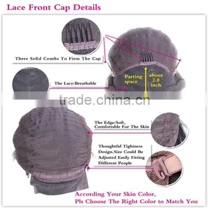 Full Lace Human Hair Wig With Baby Curly,Brazilian Lace Wig Human Hair thumbnail-5