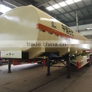 0086-15053890323 China Carbon Steel 40000-60000L Fuel Oil Tanker Semi Trailer Diesel Tank Trailerfor Sale thumbnail-1